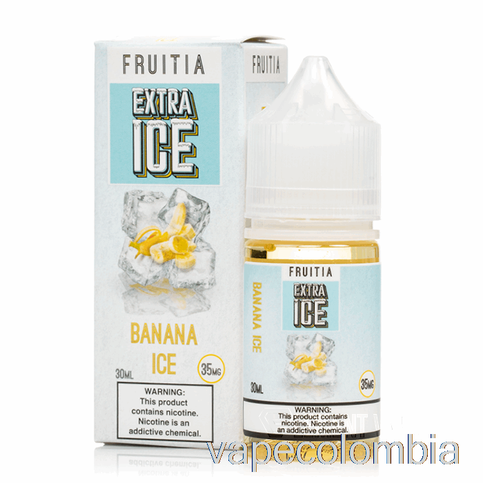 Vape Desechable Banana Ice - Extra Ice - Sales De Fruta - 30ml 35mg
